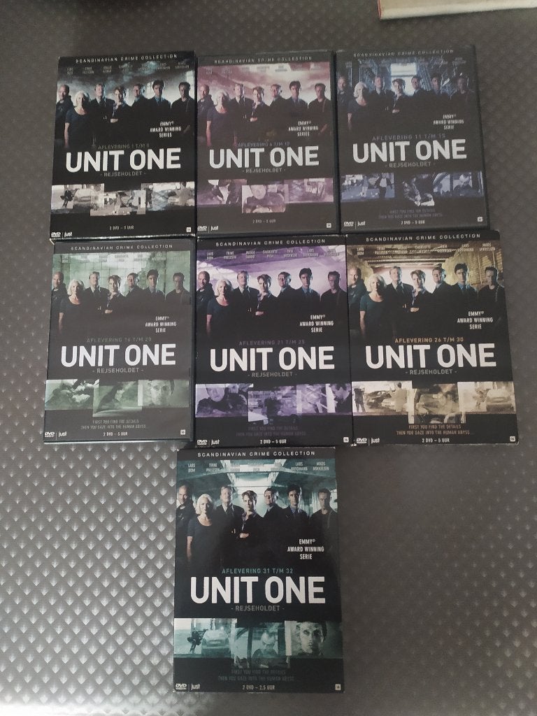 Unit One complete collectie, Vanaf 16 jaar, Misdaad, Nederlands, Ophalen of Verzenden