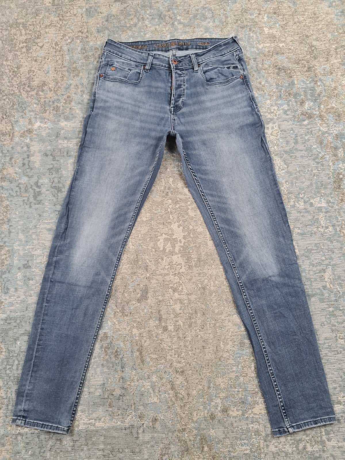 Cast Iron Shiftback W33 L34 Tapered STRETCH Bronno3334 Grijs, Kleding | Heren, New Yorkstraat 50, 1175 RD Lijnden, Just Brands B.V.