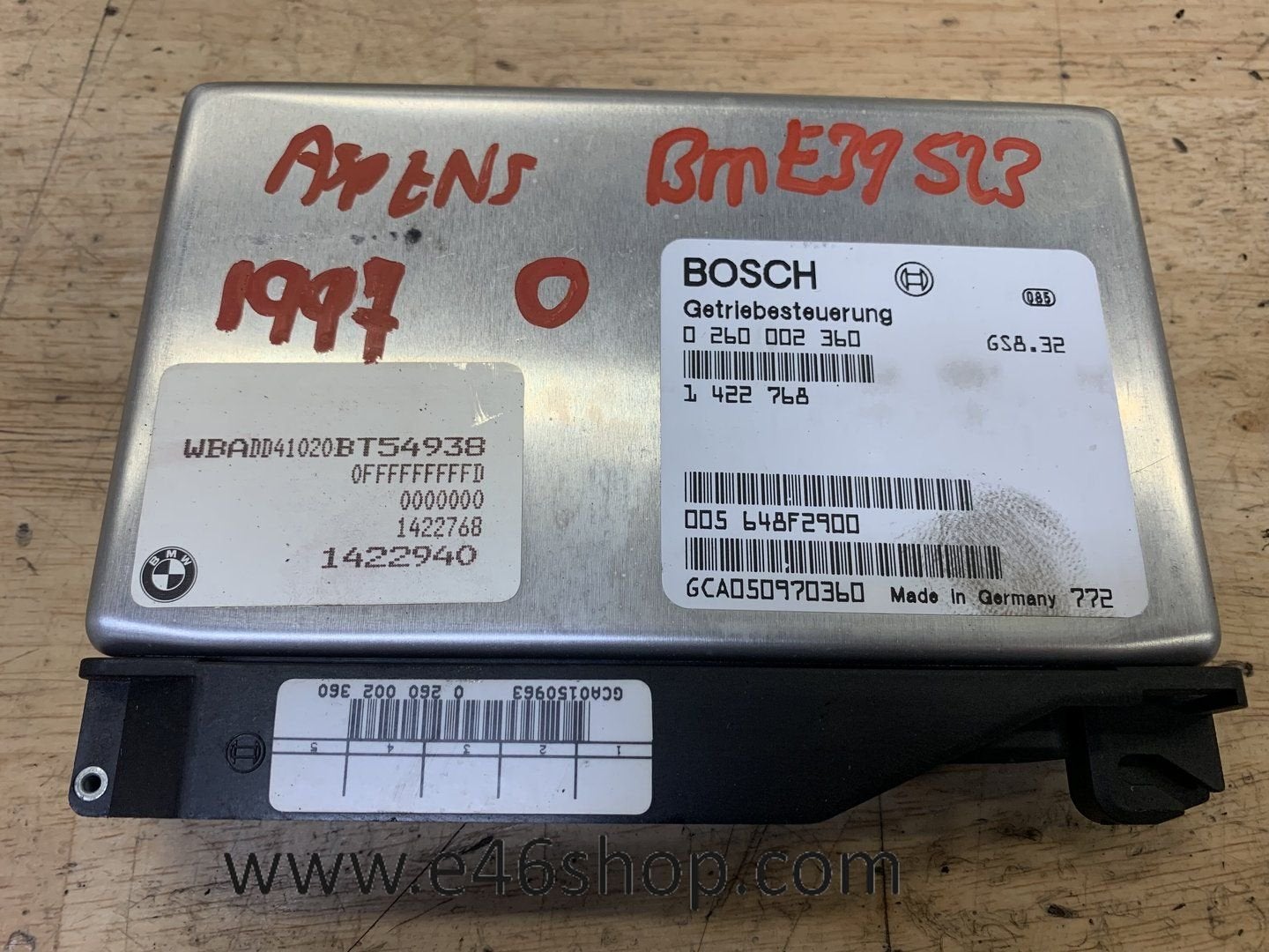 AUTOMATISCHE VERSNELLINGSBAK MODULE BMW E39, Gebruikt, -, -, Ophalen of Verzenden
