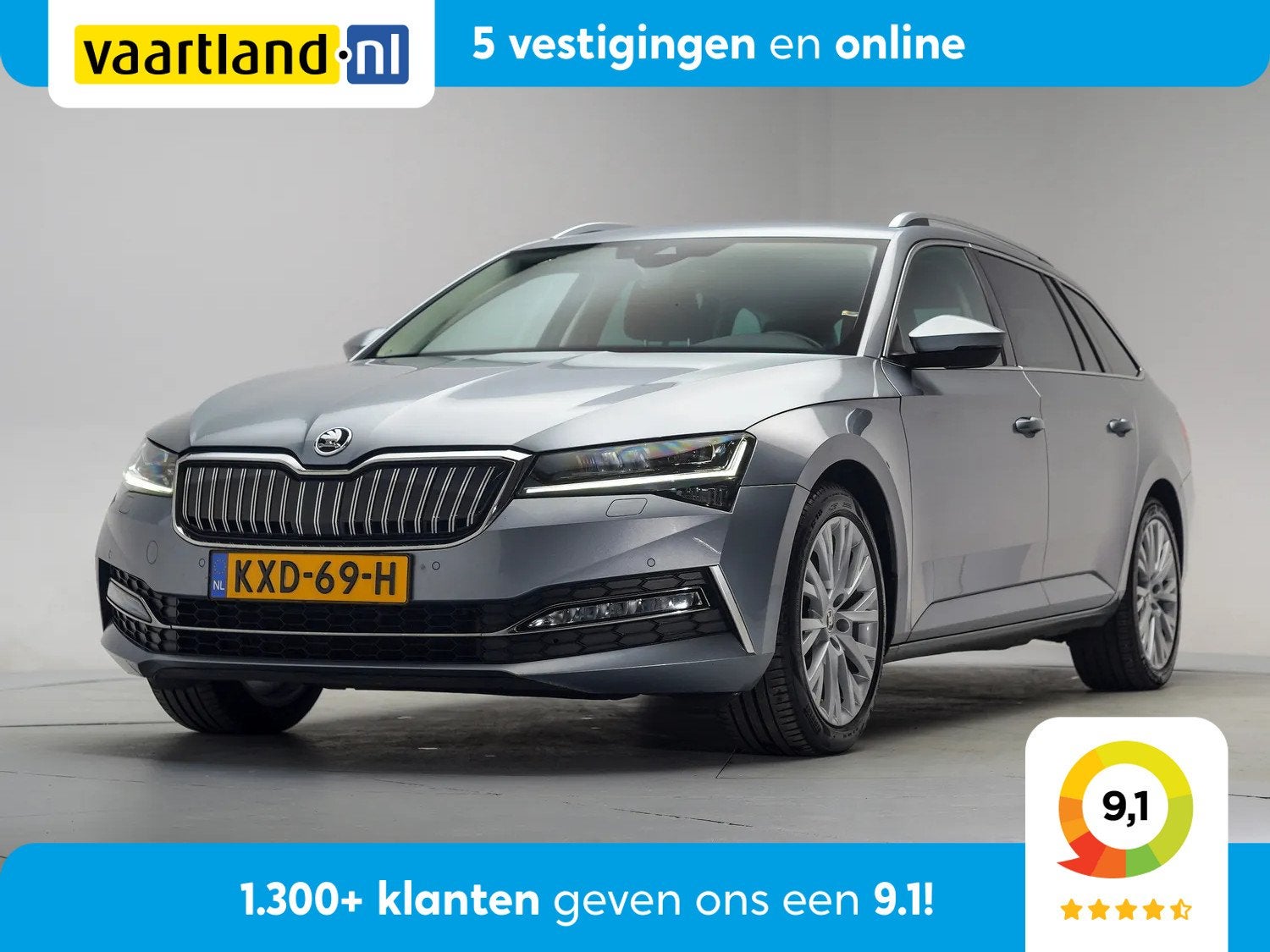 Skoda Superb COMBI 1.4 TSI iV Business Edition Plus Aut [ Vi, Auto's, Automaat, Gebruikt, 4 cilinders, 1600 kg
