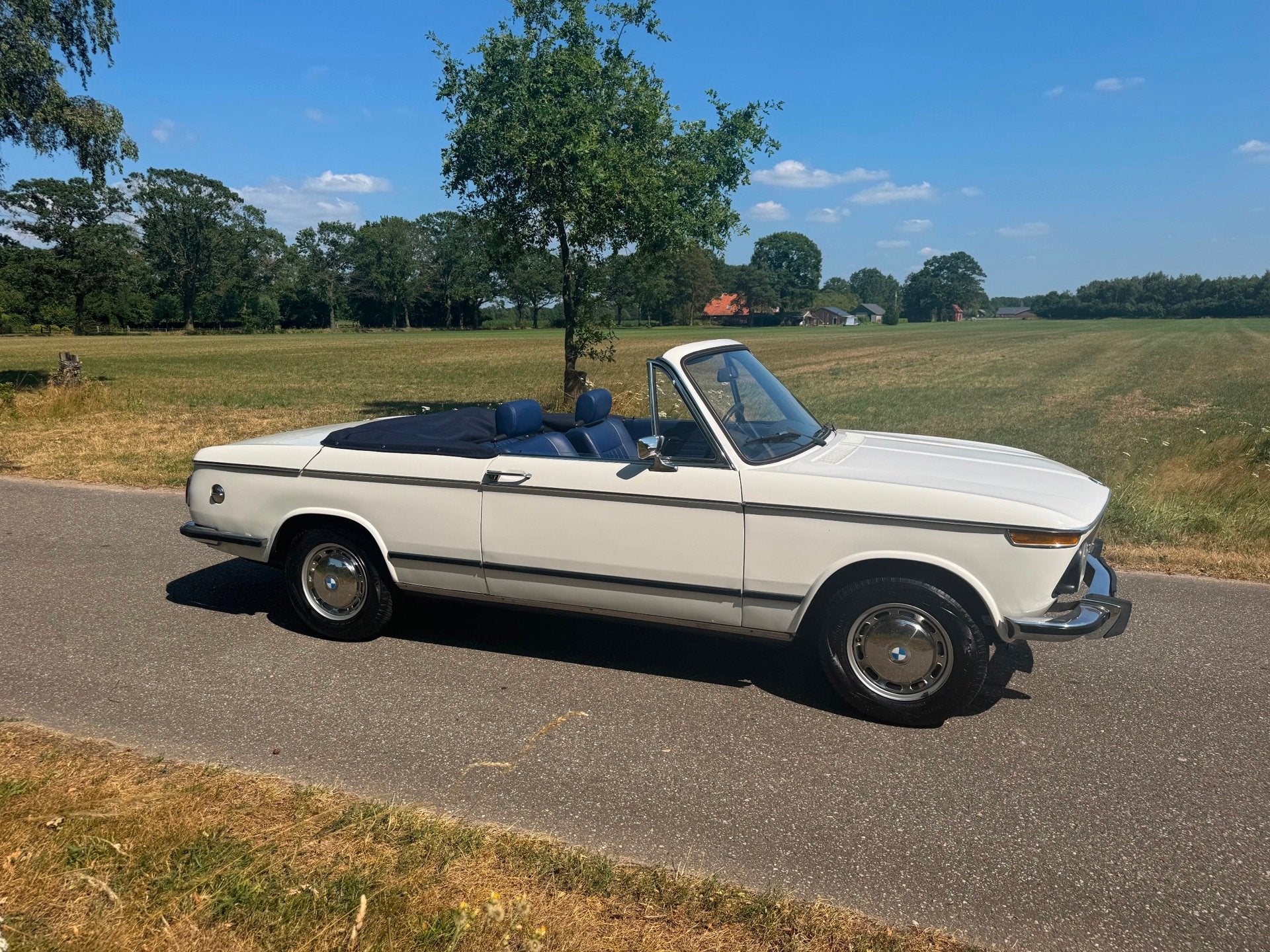 BMW 02-serie 1602 Cabriolet Lumma Charmonix Blanc 1974, foto 9