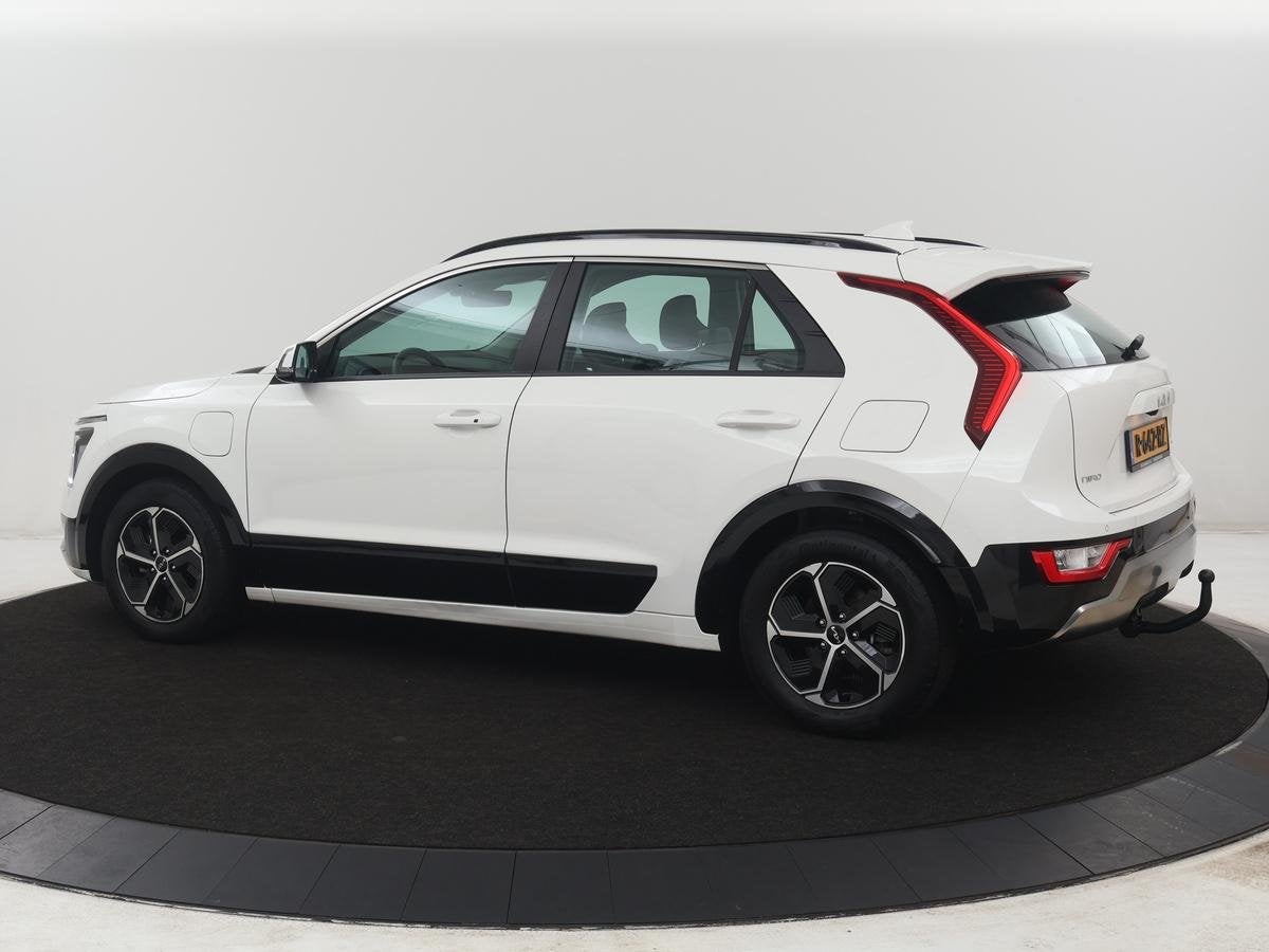 Kia Niro 1.6 GDi PHEV DynamicLine | SOH 96,7% | Half leder |, Auto's, Gebruikt, Euro 6, Leder en Stof, Wit