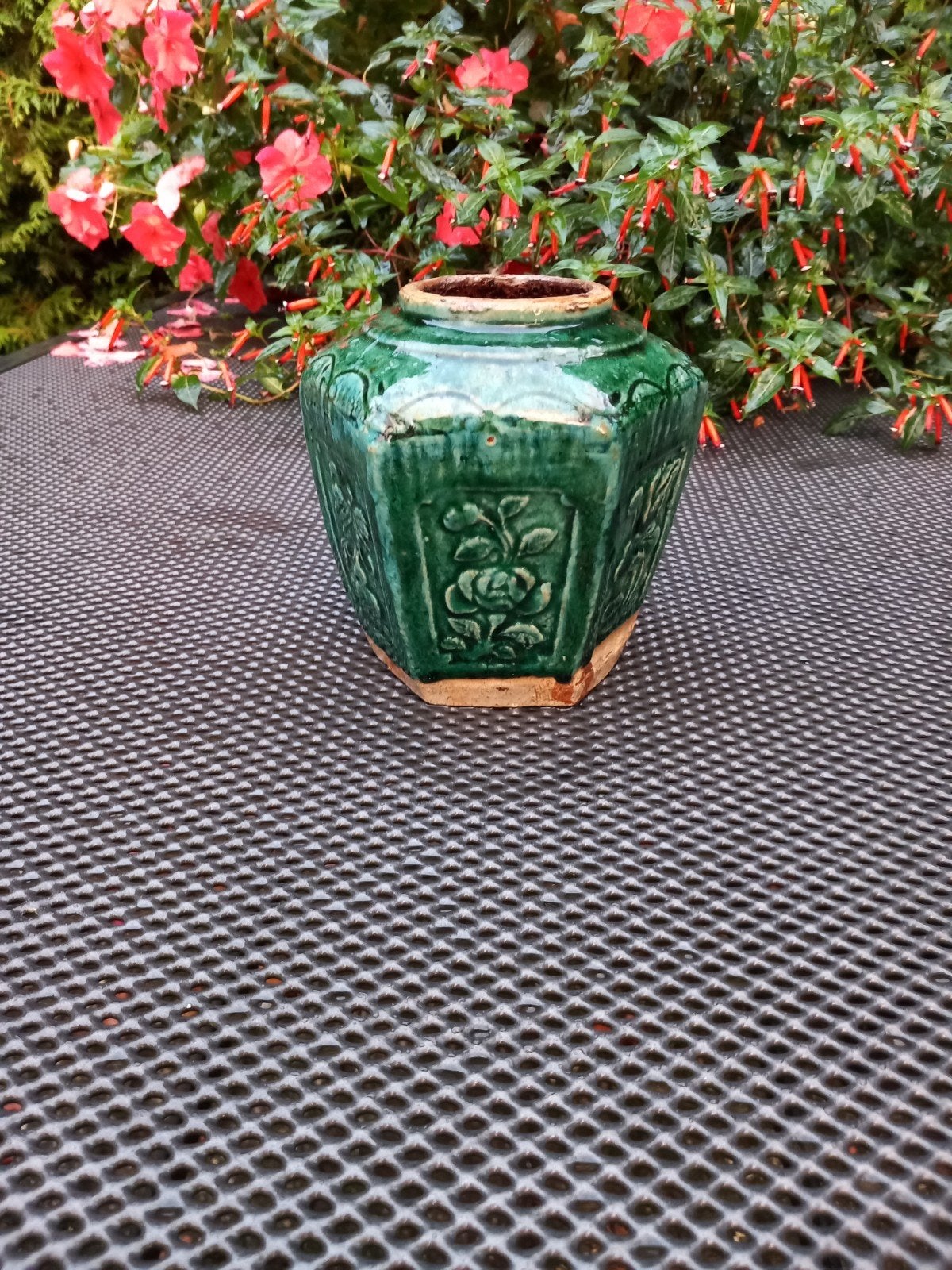 Grote Antieke Chinese gemberpot, Ophalen of Verzenden