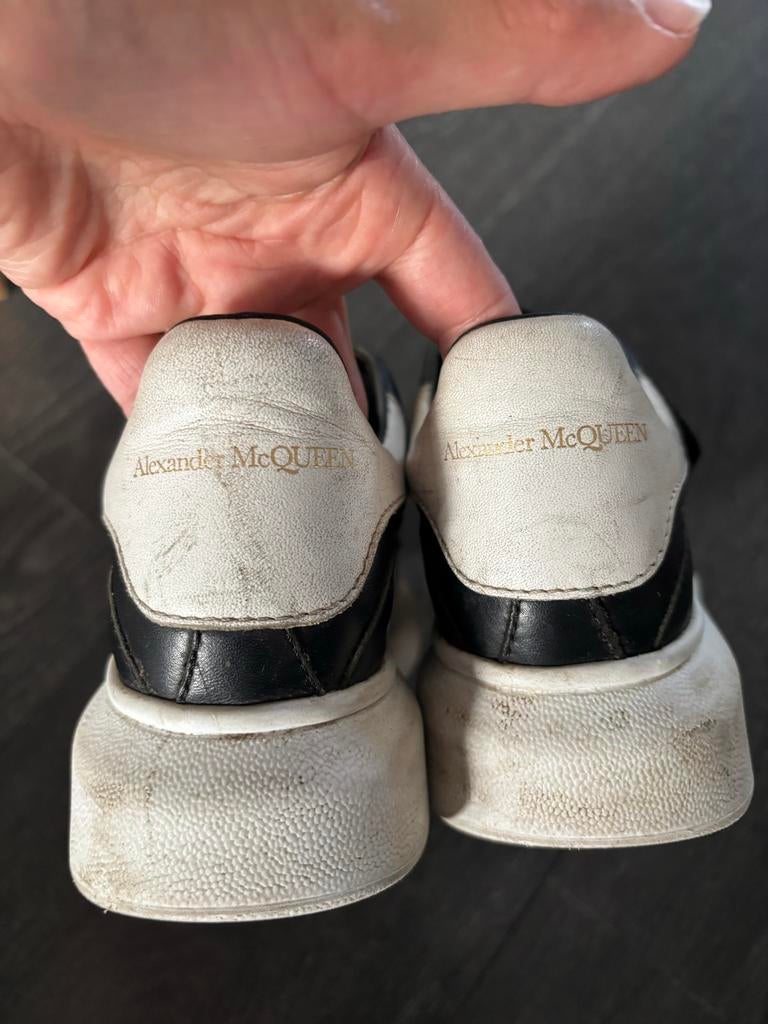 Orriginale Alexander McQueen sneakers zwart/wit maat 29, Ophalen of Verzenden, Gebruikt