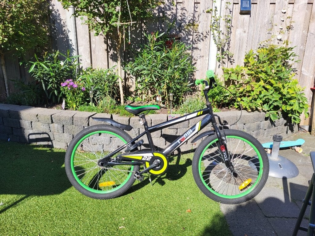 Jongensfiets 22 inch, Ophalen, Terugtraprem, 22 inch, Gebruikt