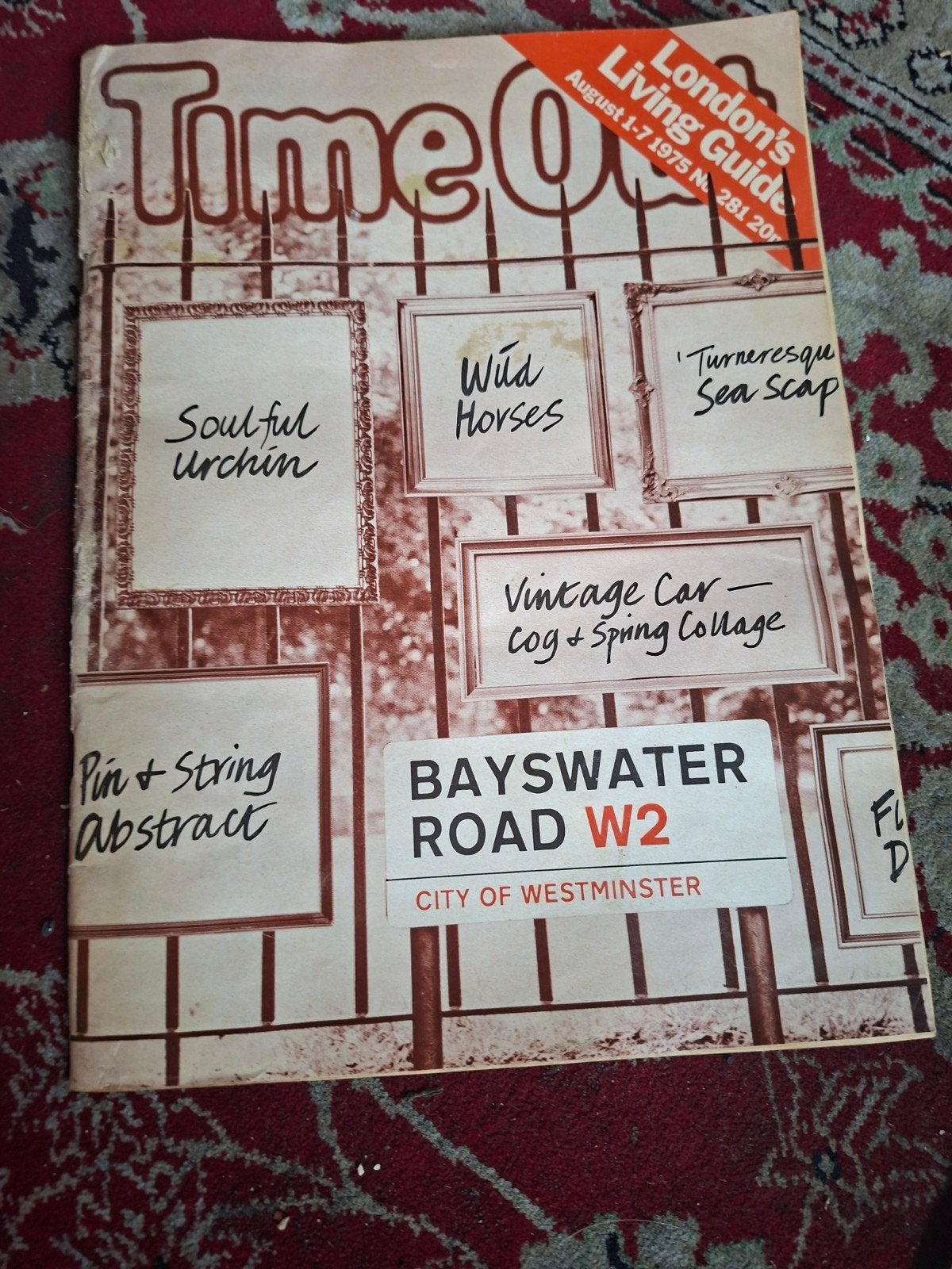 Time Out Magazine - Augustus 1975 - London's Living Guide, Ophalen, Gelezen, Overige typen