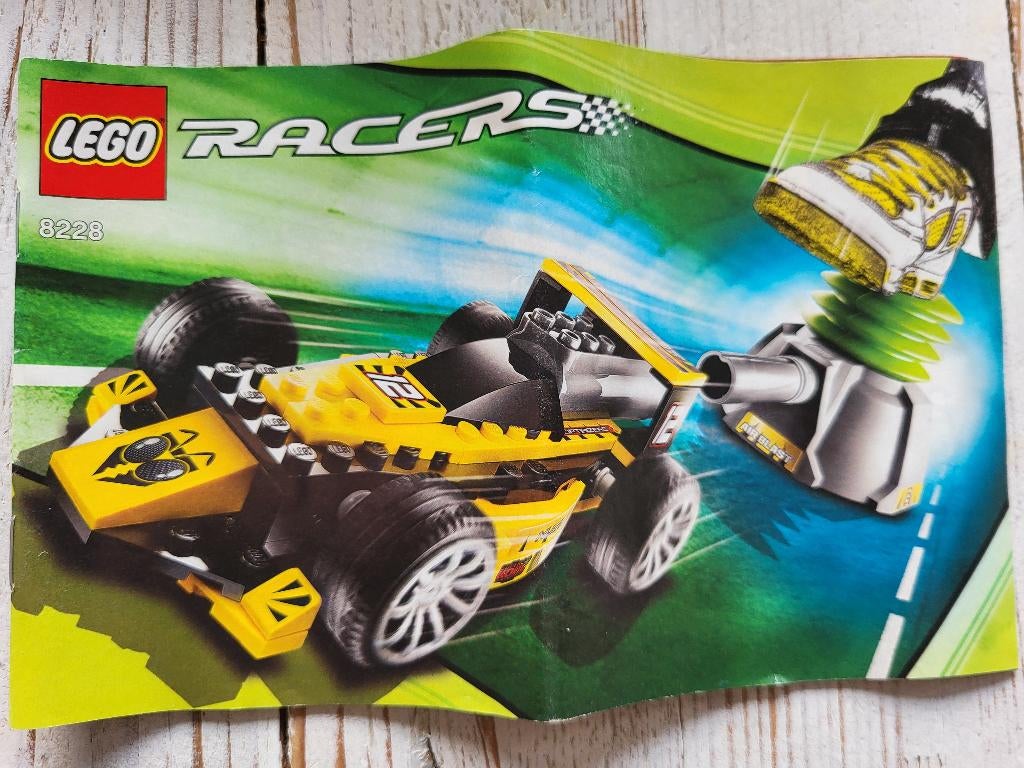 Lego Racers - Sting Striker - 8228, Gebruikt, Lego, Compleet, Ophalen of Verzenden