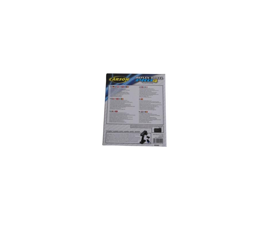 Carson 500111 FS 3K Reflex Wheel Pro 4 2.4GHz + 5Kg servo, Ophalen of Verzenden, Nieuw, Overige schalen, Onderdeel