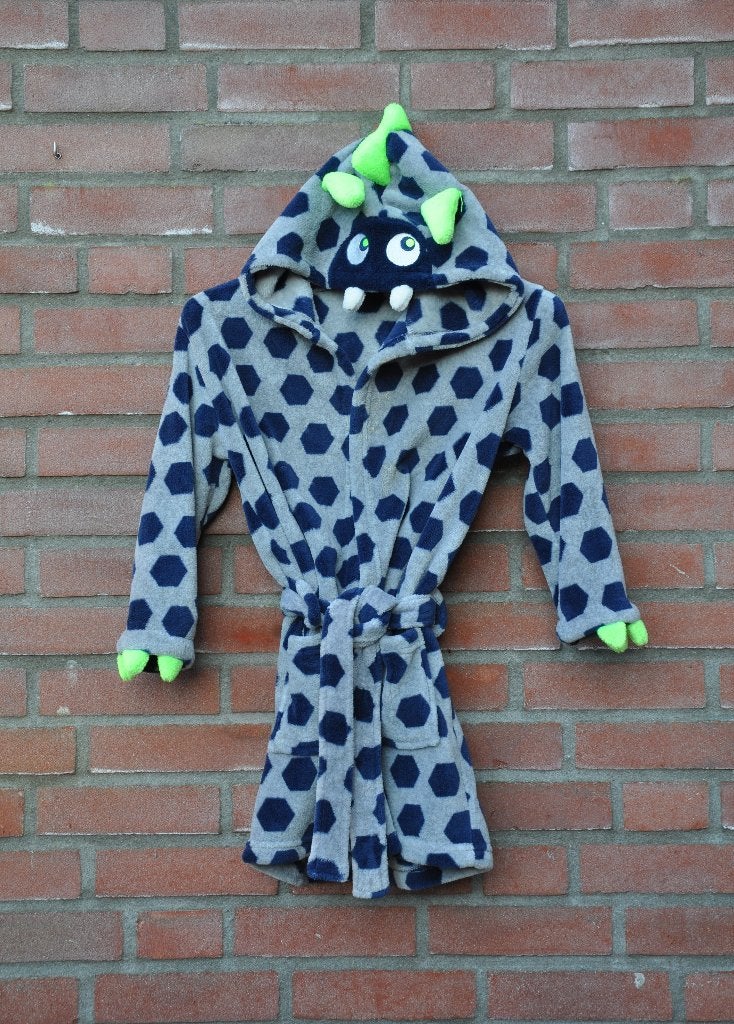 badjas 110/116, ochtendjas 110,116, hema 110/116, Nacht- of Onderkleding, Jongen of Meisje, Ophalen of Verzenden, Zo goed als nieuw