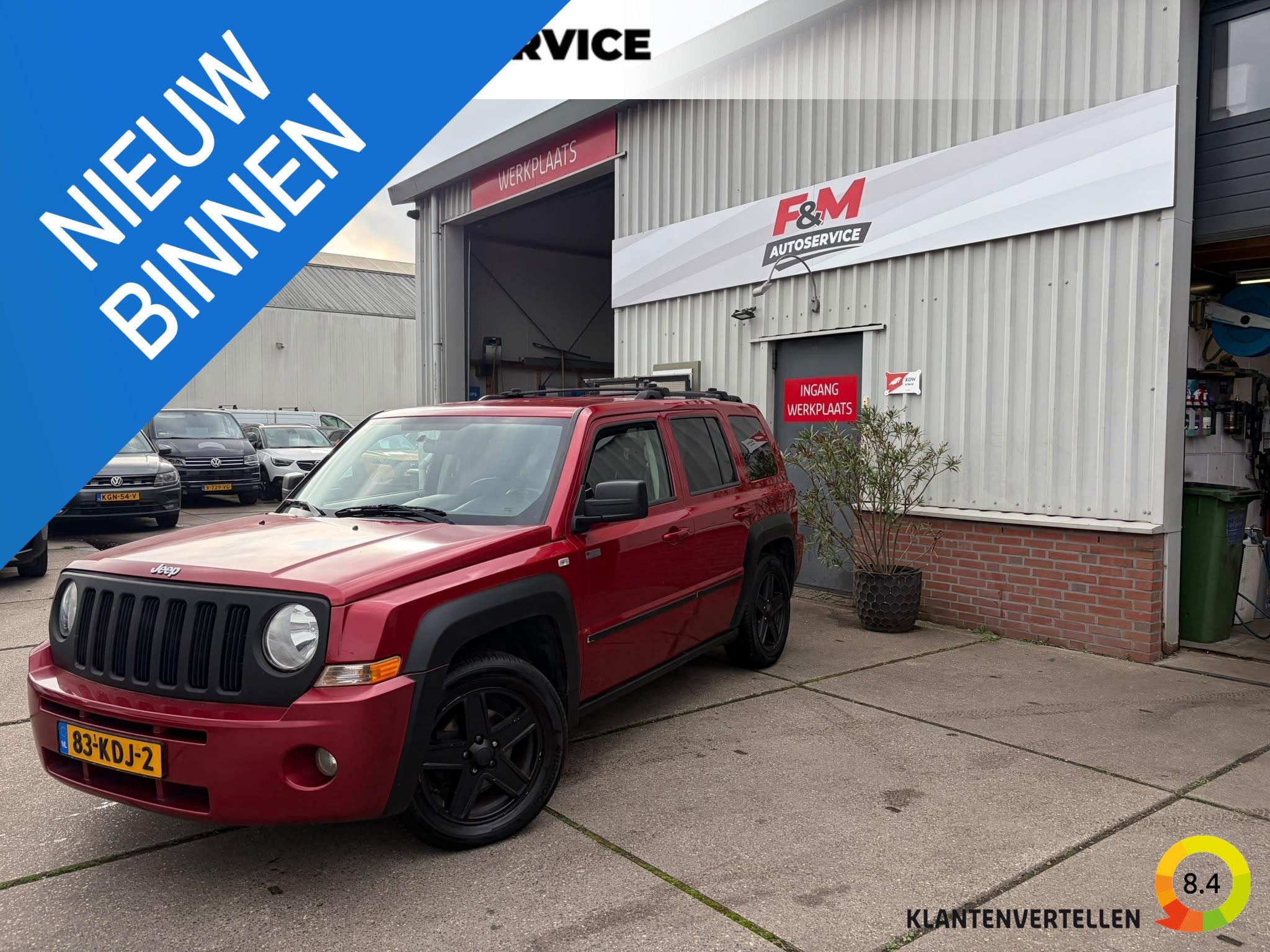 Jeep Patriot 2.4 Limited Liberty Automaat, airco, radio, sto, Auto's, Automaat, 450 kg, 4 cilinders, Patriot