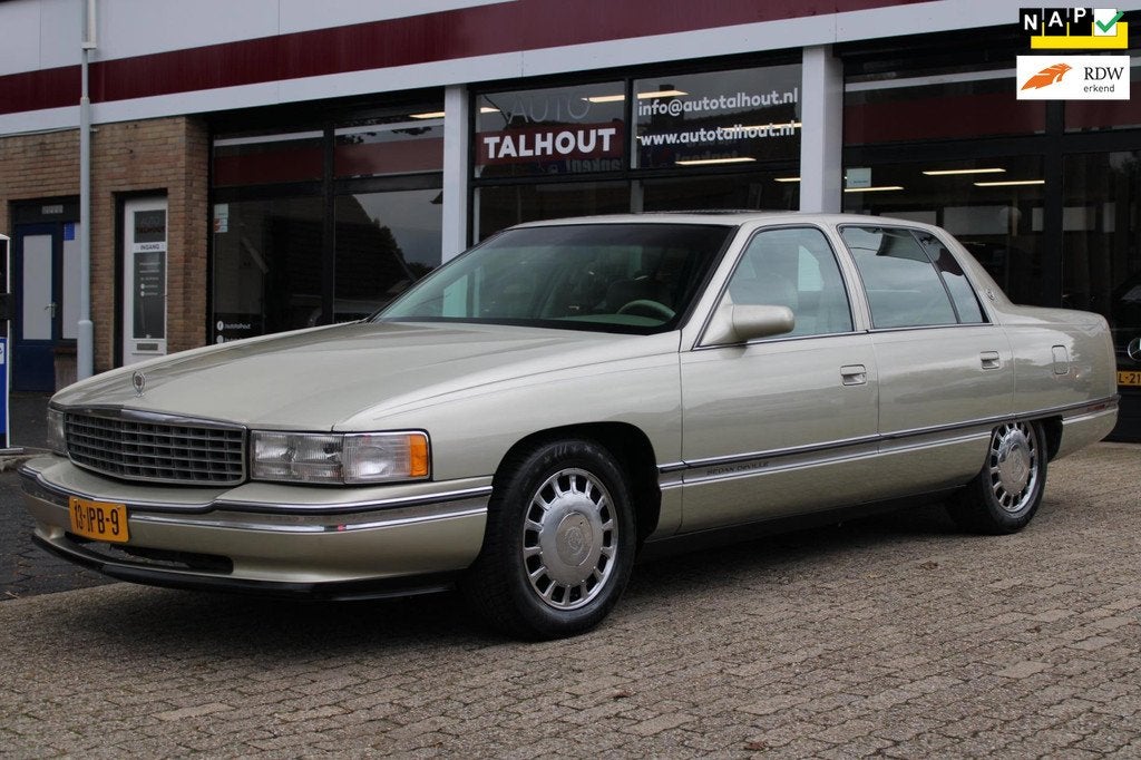 Cadillac Sedan Deville 4.6 Northstar - 1996 - V8 - USA impor, Auto's, Cadillac, Bedrijf, Te koop, Overige modellen, Lederen bekleding