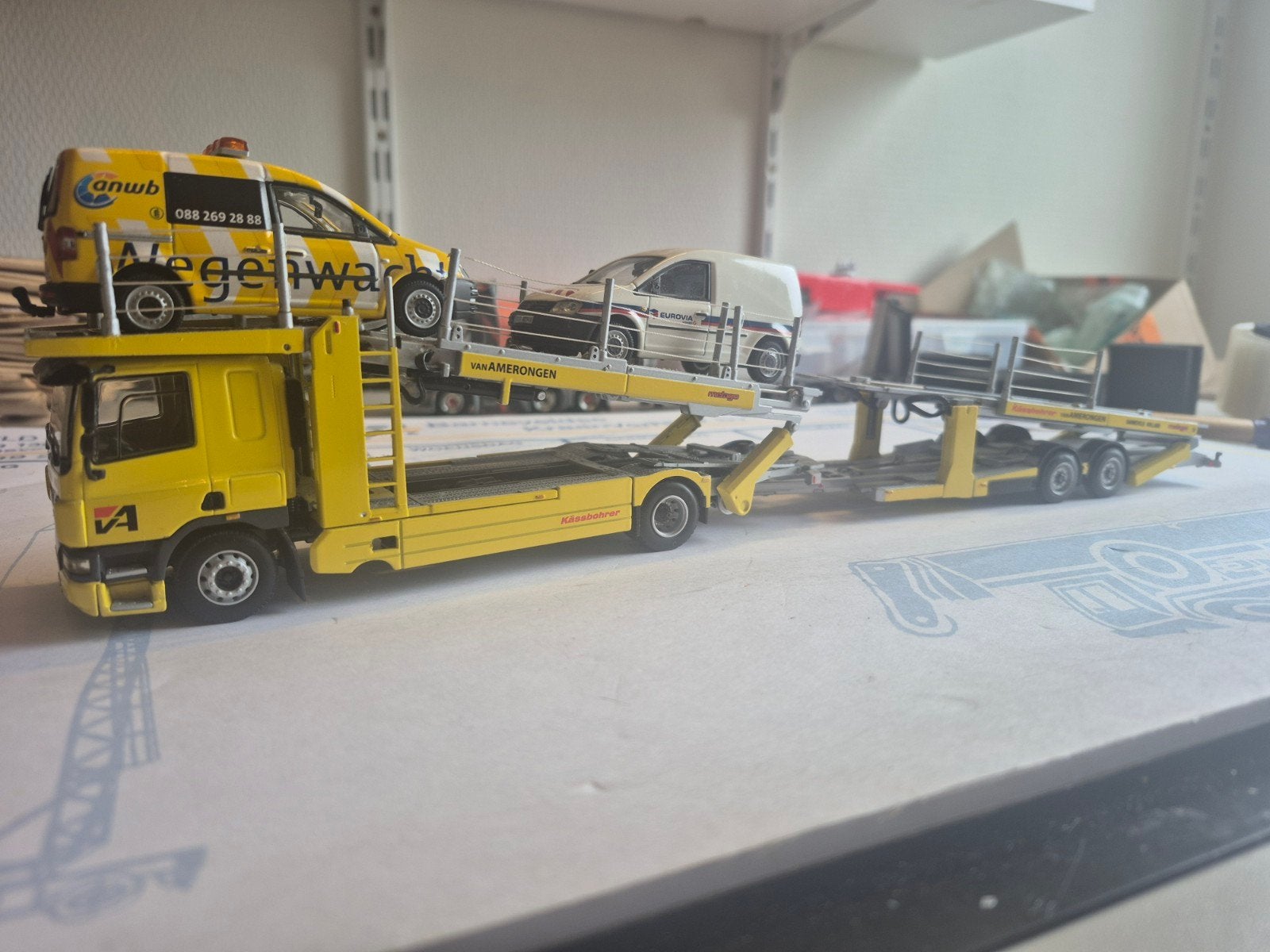 daf cf van amerongen, Ophalen of Verzenden, Zo goed als nieuw, Bus of Vrachtwagen, Wsi