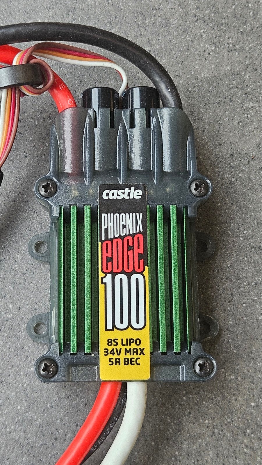 Castle Phoenix Edge 100 ESC met Castle Link en behuizing, Ophalen of Verzenden, Gebruikt, Elektro