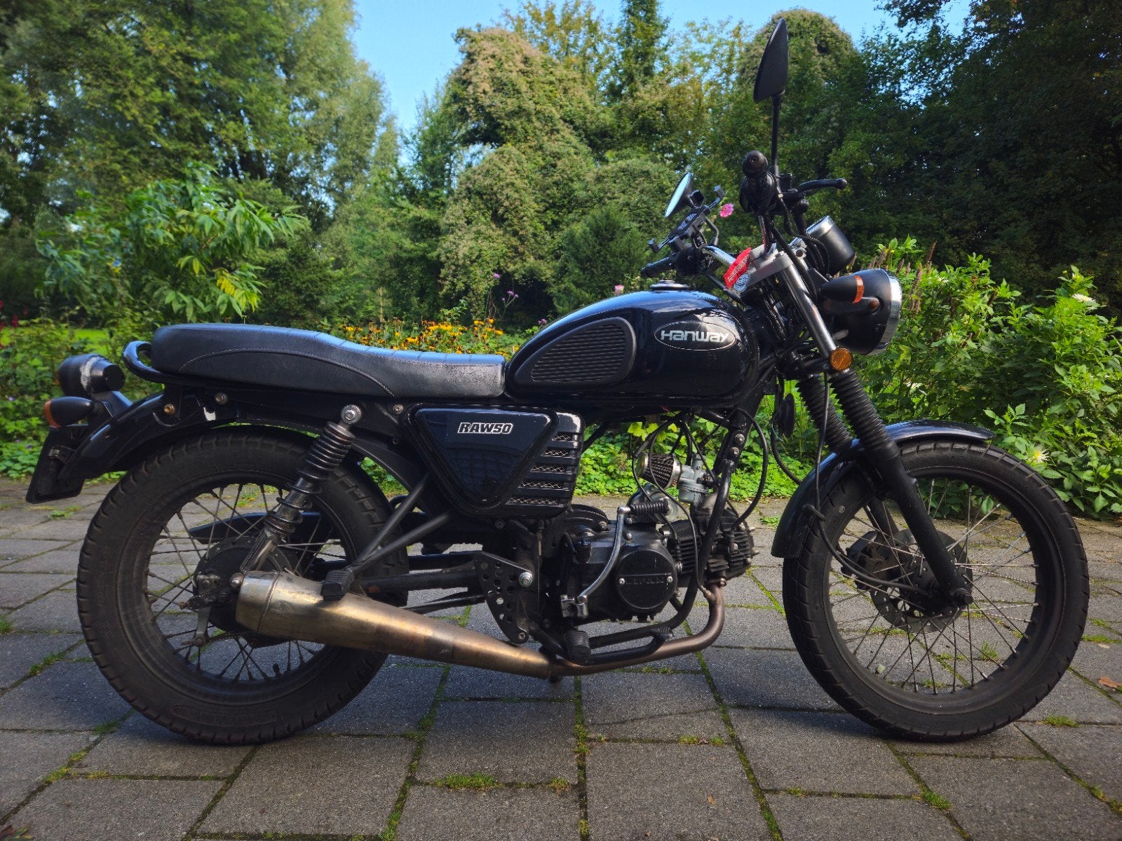 Hanway Raw 50 met 110cc Lifan blok, Ophalen, Maximaal 45 km/u, Hanway Raw 50, Zo goed als nieuw