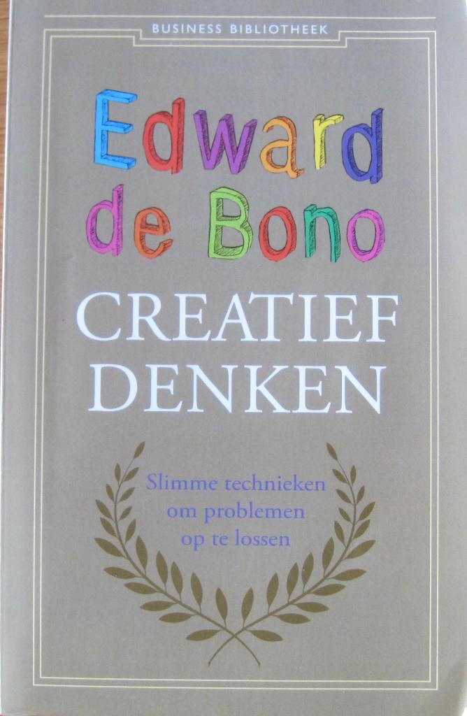 Edward de Bono - Creatief denken - problemen oplossen, Sociale psychologie, Edward de Bono, Ophalen of Verzenden, Zo goed als nieuw