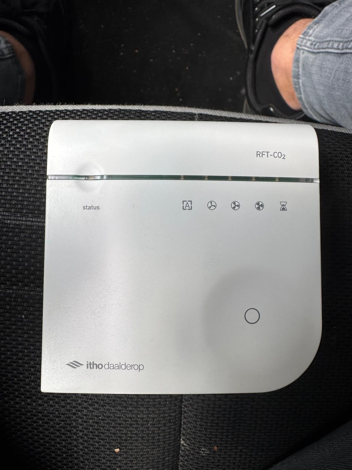 Itho Daalderop RFT-CO2 Afstandsbediening Ventilatie, Ophalen