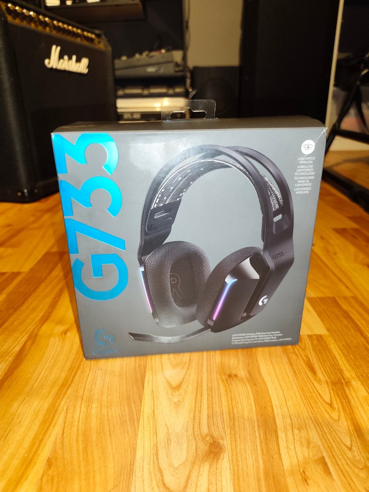 Logitech G733 Gaming Headset - Draadloos en RGB, Ophalen, Gaming, Zo goed als nieuw, Zwart