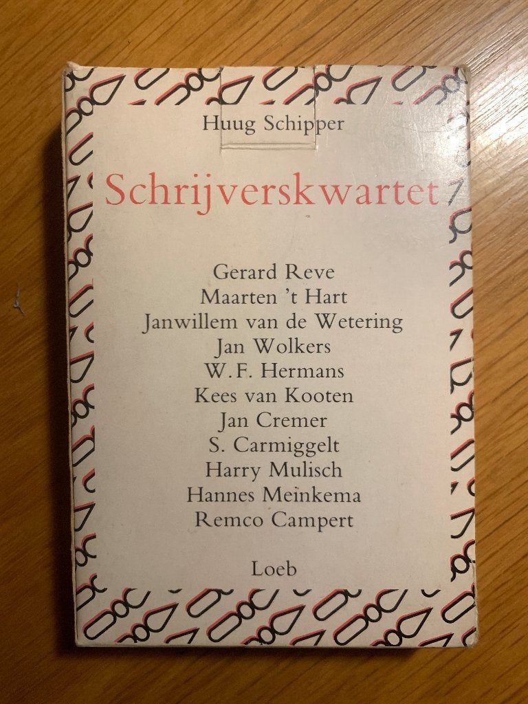 Loeb Schrijverskwartet - Kwartet bekende schrijvers, Verzamelen, Ophalen of Verzenden, Zo goed als nieuw, Kwartet(ten)
