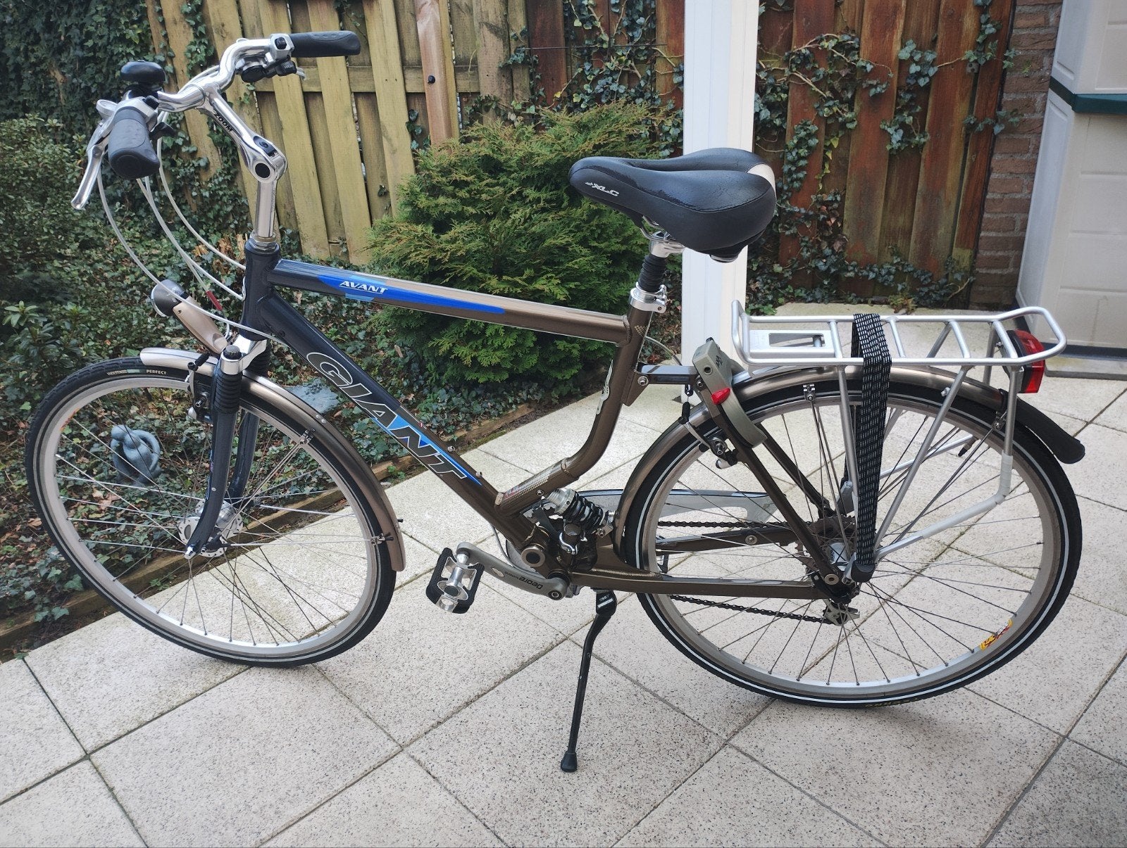 Heren Sportfiets, Fietsen en Brommers, Ophalen, 28 inch, Vering, Velgrem