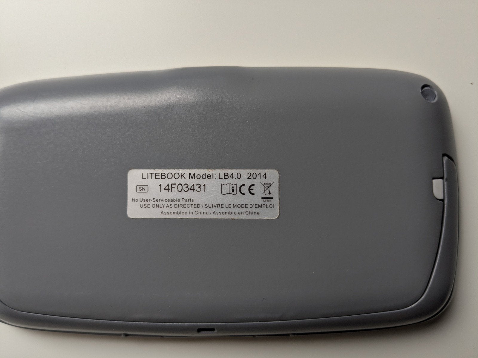 Litebook LB4.0 daglichtlamp - model 2014, Ophalen of Verzenden, Gebruikt, Overige typen