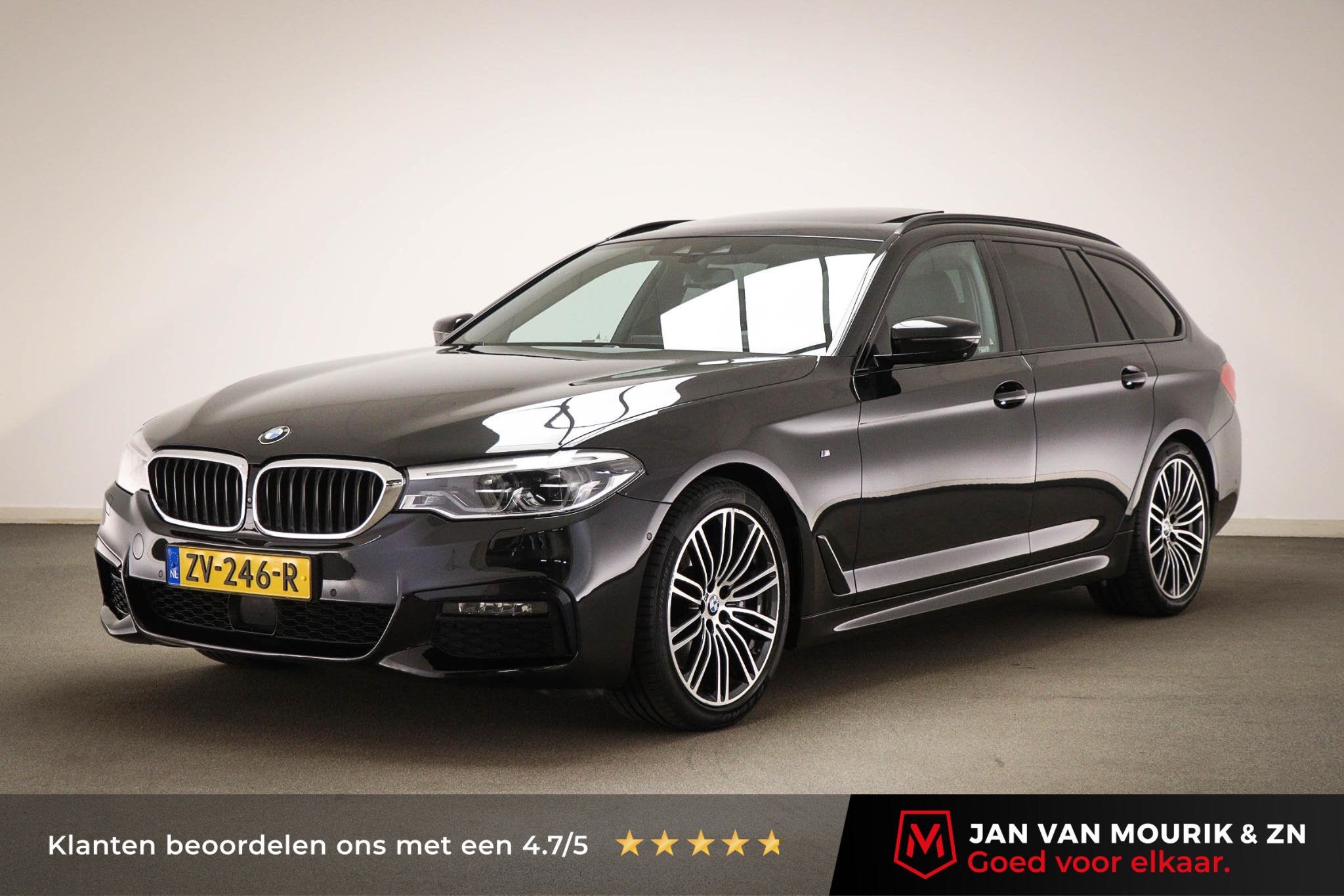 BMW 5-serie Touring 530i xDrive M-Sport High Executive | PAN, Auto's, Automaat, 1998 cc, 15 km/l, Gebruikt