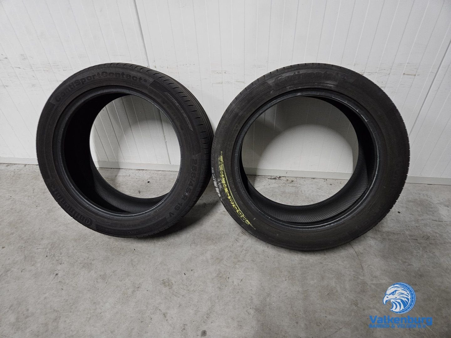 Zomerbanden 255/45R19 Continental ContiSportContact 5, Auto-onderdelen, Banden en Velgen, 19 inch, Gebruikt, 255 mm, -