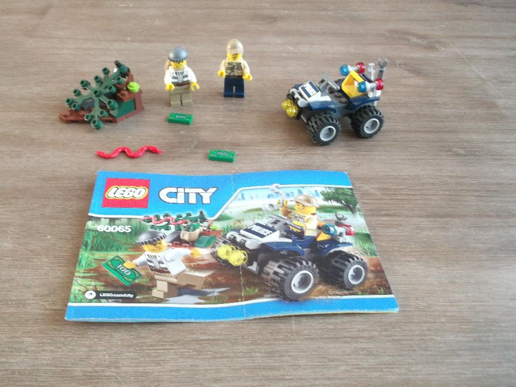 lego police 60065 atv patrol (2015), Kinderen en Baby's, Speelgoed | Duplo en Lego, Ophalen of Verzenden, Gebruikt, Complete set