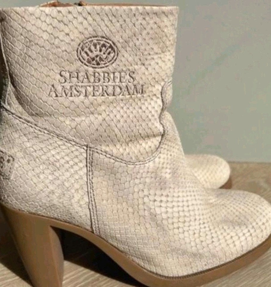 Shabbies Amsterdam Enkellaarsjes, Shabbies Amsterdam, Verzenden, Beige, Lage of Enkellaarzen