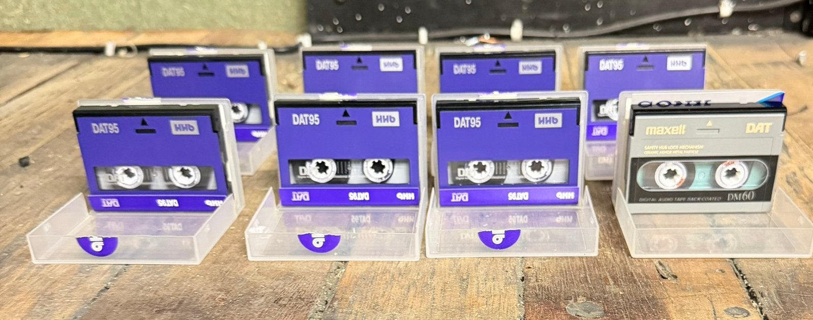 8 stuks DAT recorder bandjes, Ophalen of Verzenden, Overige merken