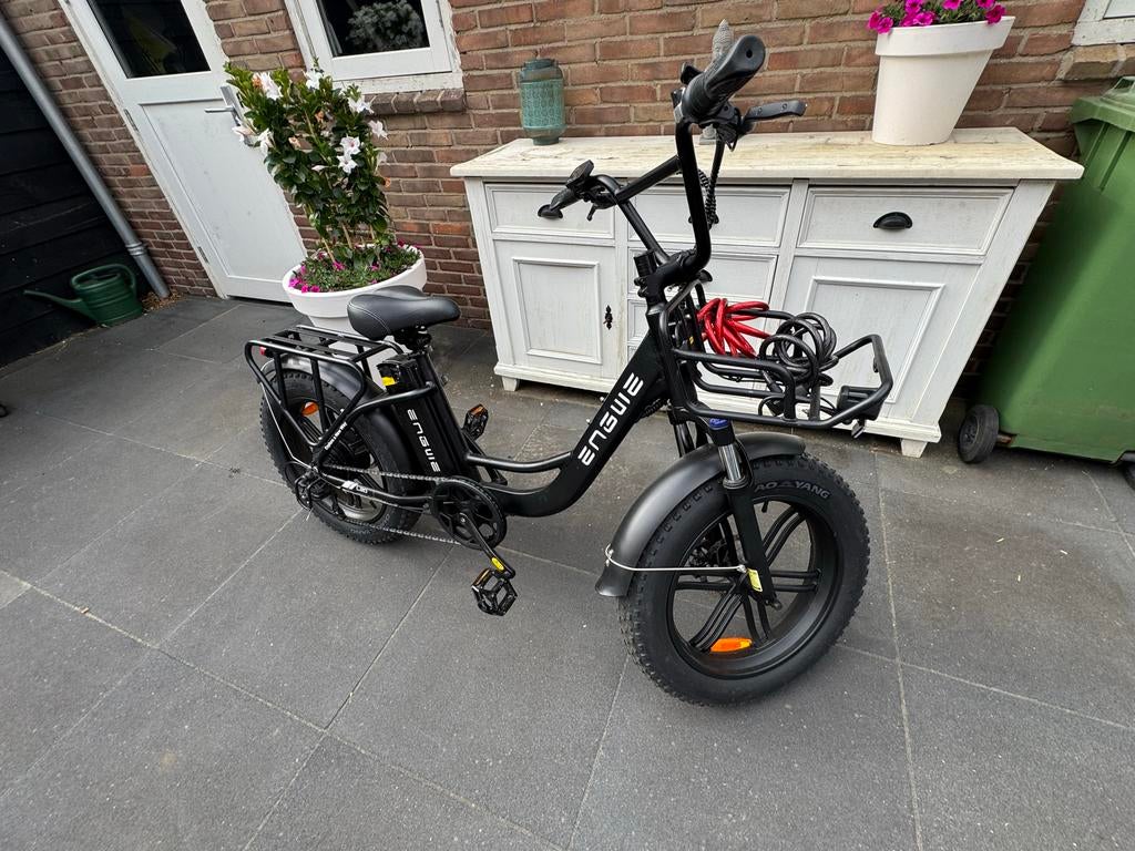 Engwe L20 E-bike - Zo goed als nieuw, 7 versnellingen KM 583, Fietsen en Brommers, Fietsen | Vouwfietsen, Ophalen of Verzenden