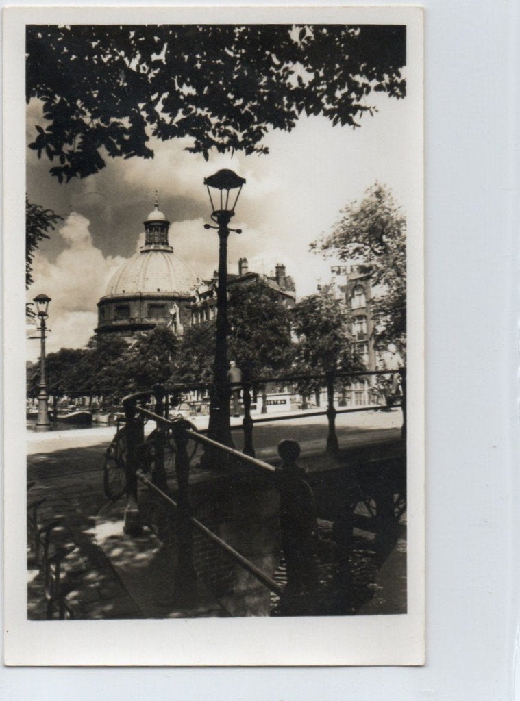 Amsterdam oude foto uit de jaren 60 Brug en Koepel, Verzenden, 1960 tot 1980, Gebruikt