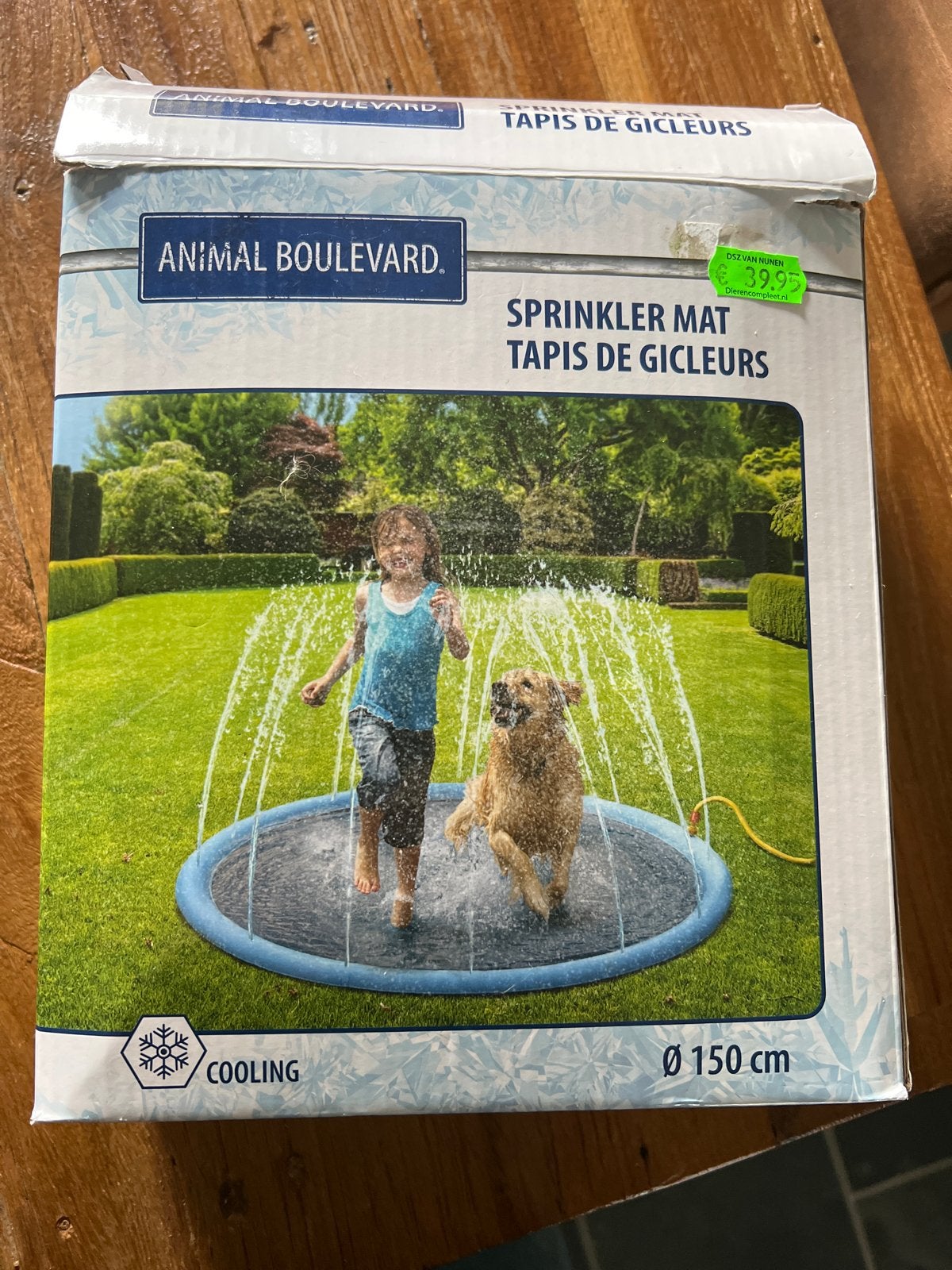 Animal Boulevard Sprinklermat - Ø 150 cm, Ophalen, Nieuw