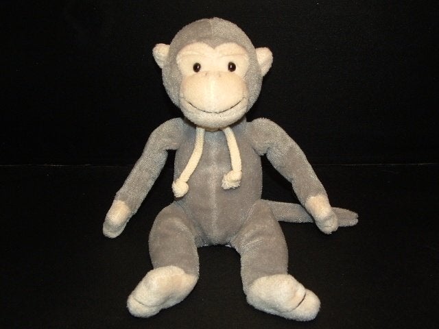 ANNA CLUB PLUSH AAP VELOURS GRIJS MET VELOURS, Ophalen of Verzenden, Nieuw, Overige typen