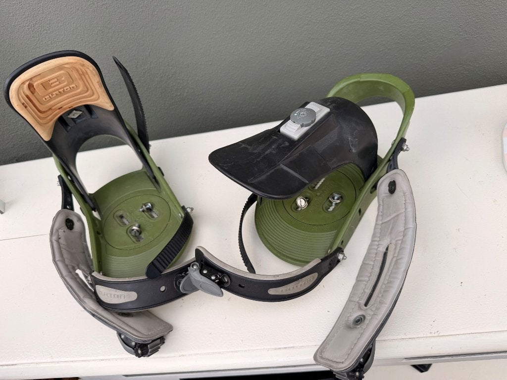 Burton Bindingen snowboard, Sport en Fitness, Snowboarden, Ophalen, Gebruikt, Bindingen