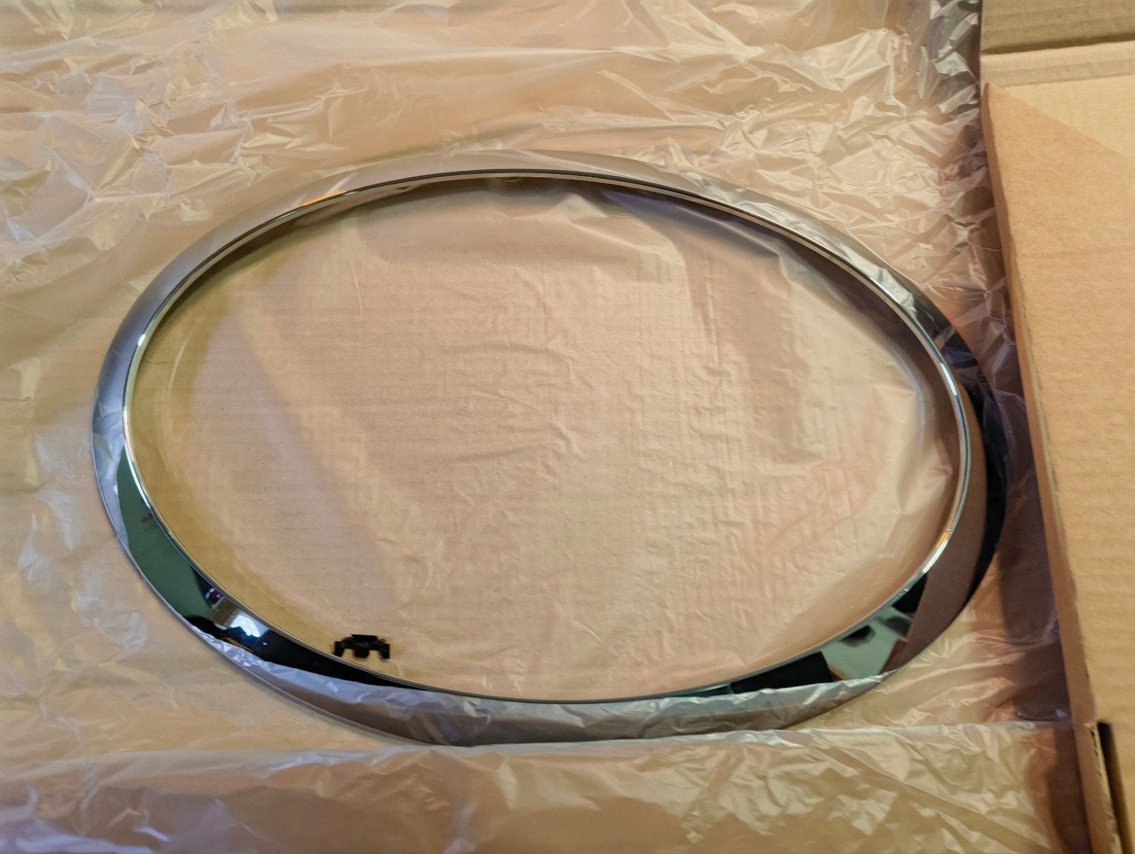 PER STUK - Koplamp Ring voor Mini cooper CHROME, Ophalen of Verzenden, Nieuw