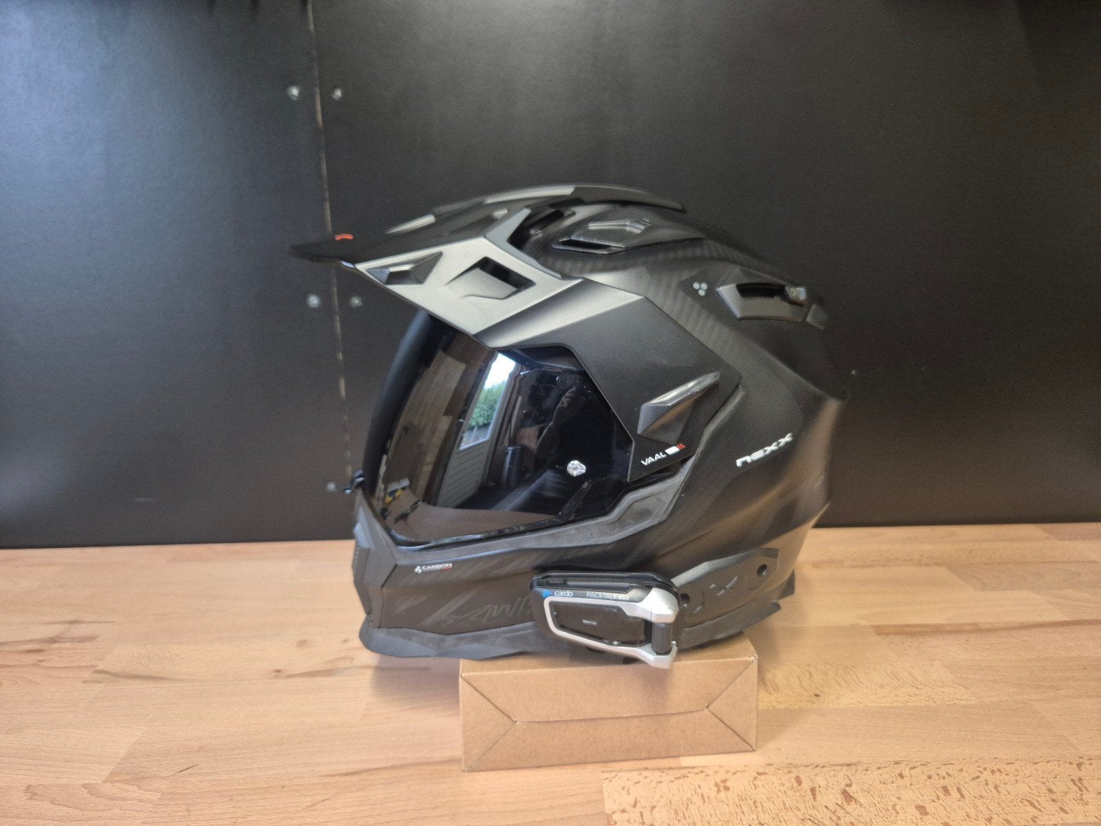 Nexx X.WED2 carbon adventure helm maat L, Ophalen, Tweedehands, Integraalhelm, Overige merken