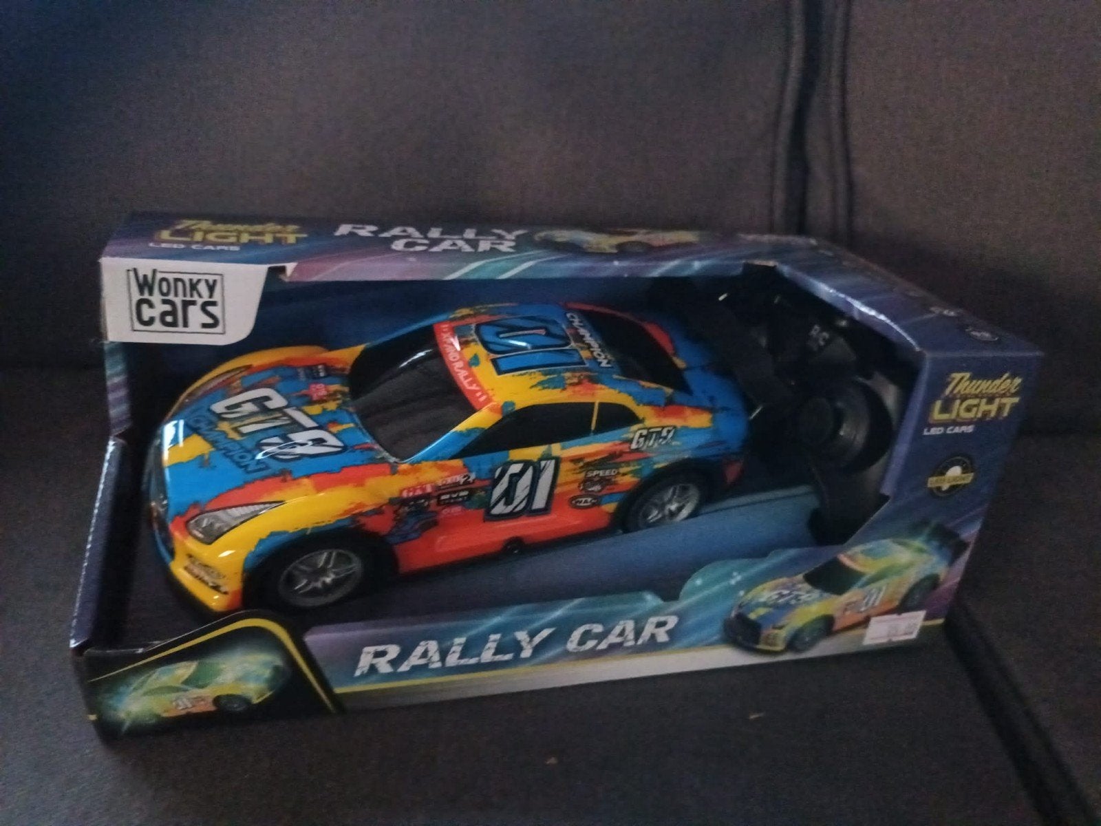 Wonky Thunder Light: Rally 1 (1:22) RC-auto, Hobby en Vrije tijd, Ophalen, Nieuw, Auto onroad