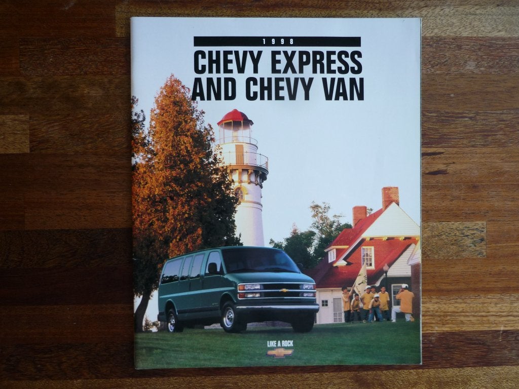 Chevrolet Express/Van (1998, USA), Boeken, Auto's | Folders en Tijdschriften, Ophalen of Verzenden, Nieuw, Chevrolet