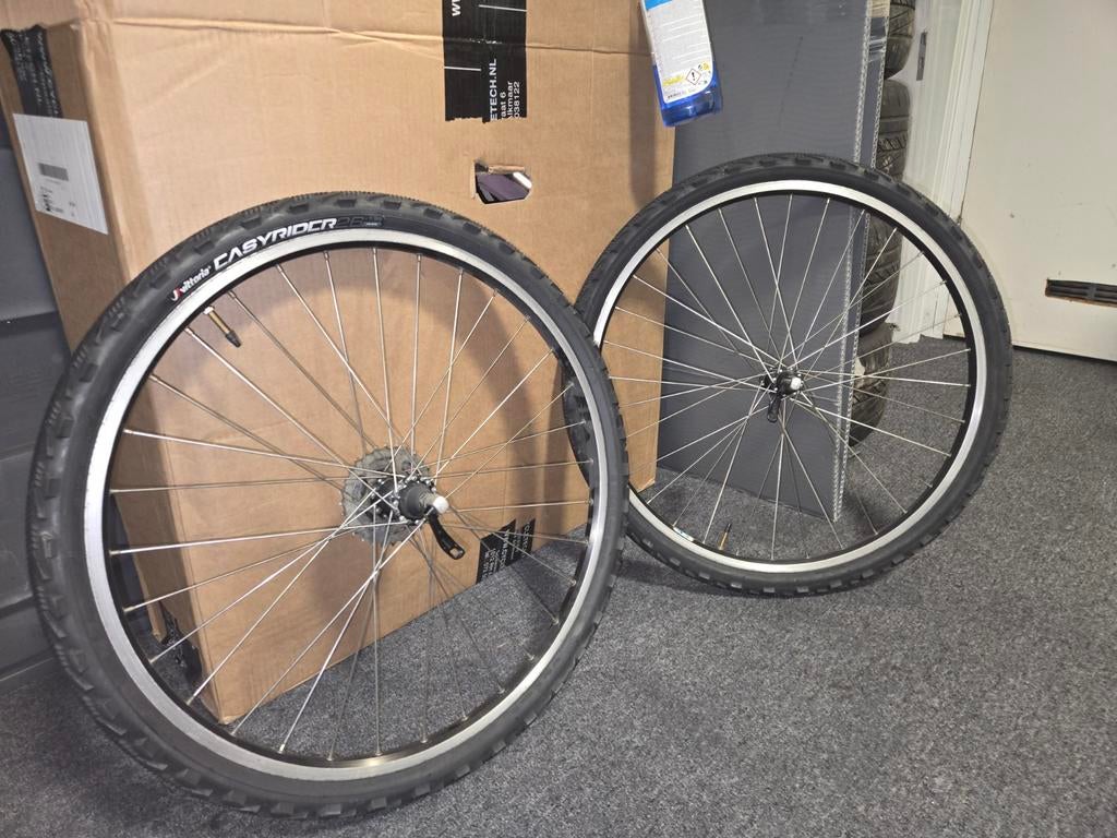 Giant voor en achterwiel 26 inch 21 versnellingen, Ophalen, Gebruikt, Wiel