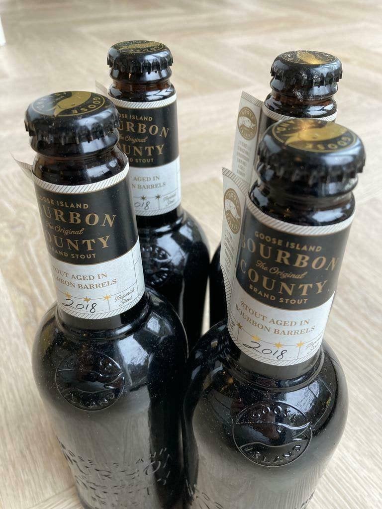 Goose Island Bourbon County Brand Stout 2018 BCBS, Verzamelen, Ophalen of Verzenden, Nieuw, Flesje(s), Brand