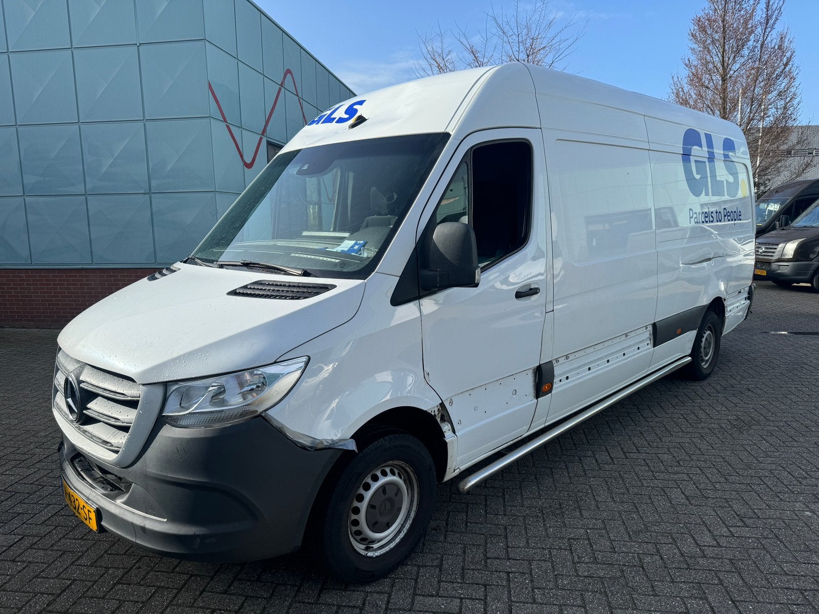 Mercedes Sprinter 314 L3H3 2.1 CDI 2018 EUR6 AUT AIRCO, Auto's, Wit, Bedrijf, Diesel, 2310 kg