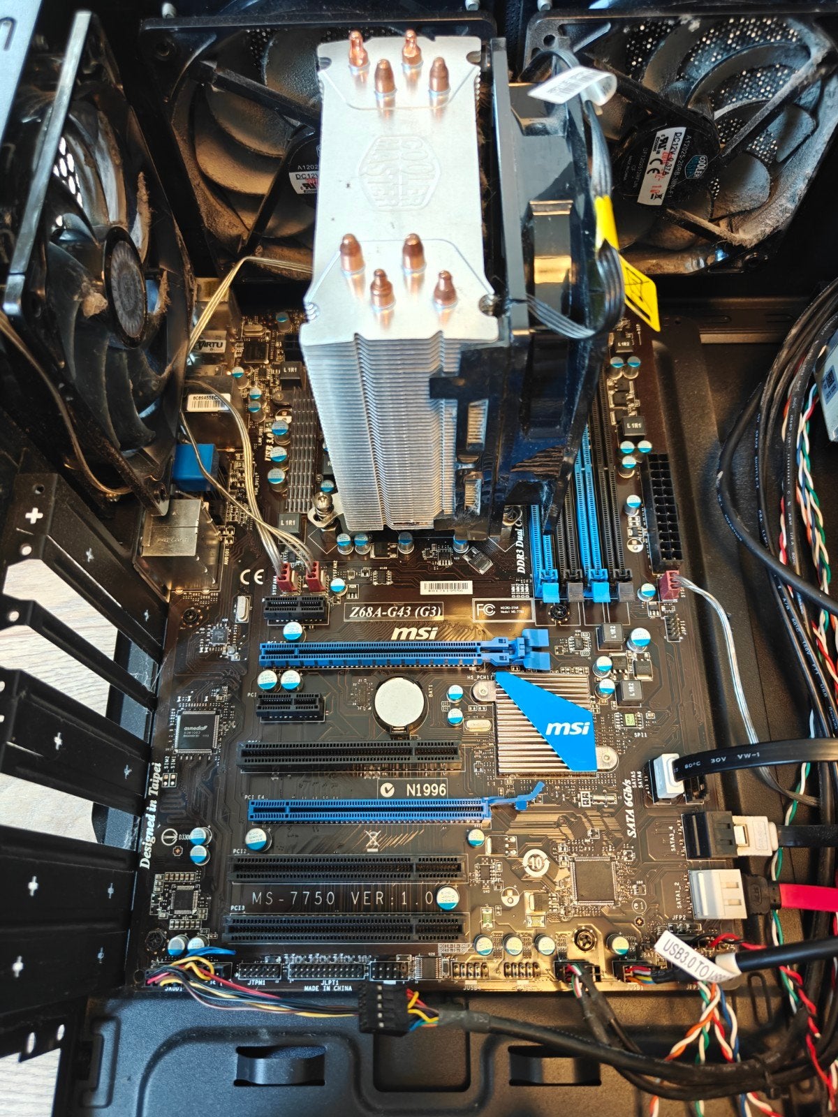 MSI Z68A-G43 moederbord, Ophalen of Verzenden