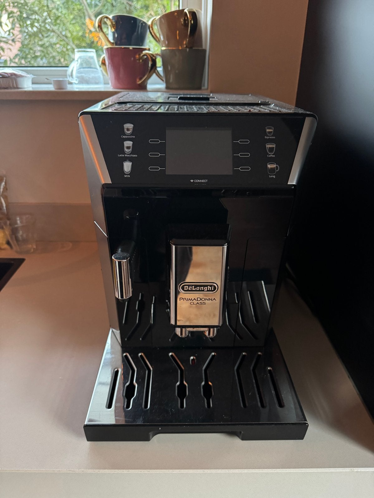 De'Longhi PrimaDonna Class ECAM550.55.SB - Volautomatische e, Witgoed en Apparatuur, Ophalen, Afneembaar waterreservoir, Espresso apparaat