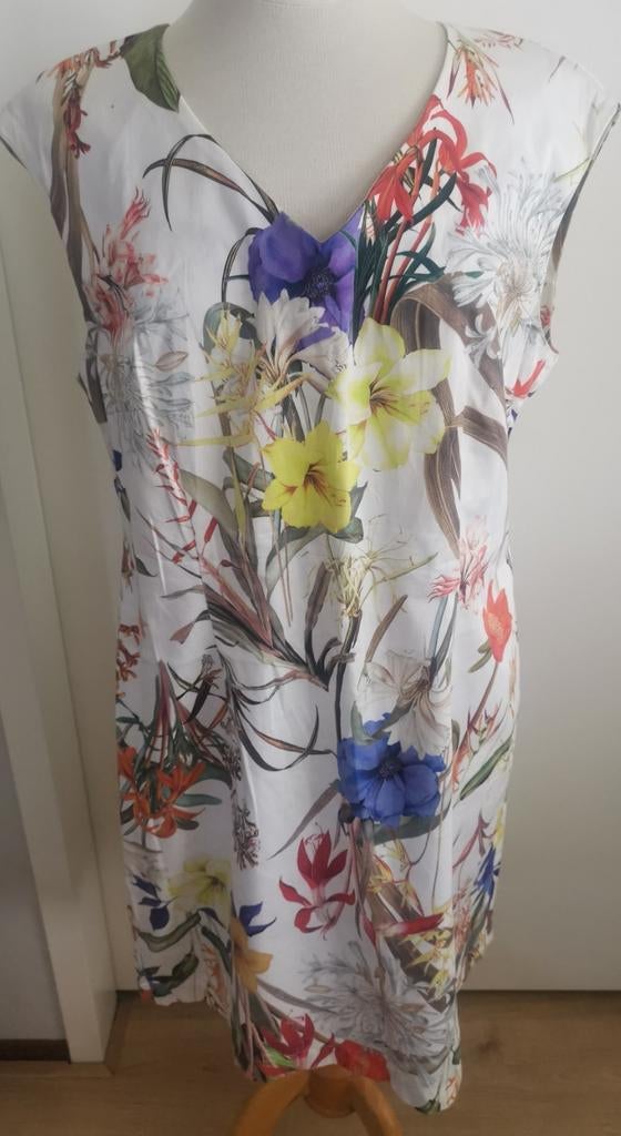 AIRFIELD zomerjurk maat 44, Kleding | Dames, Verzenden, Wit, Maat 42/44 (L), Zo goed als nieuw