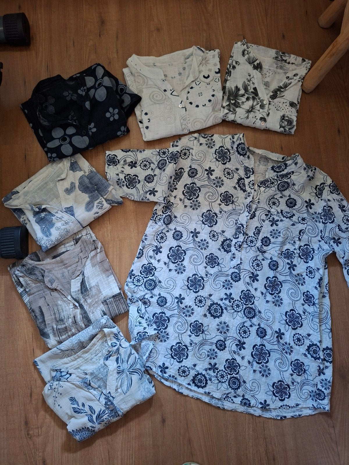 7 Damesblouses M/L, Meerkleurig, Maat 42/44 (L), Ophalen of Verzenden, Onbekend