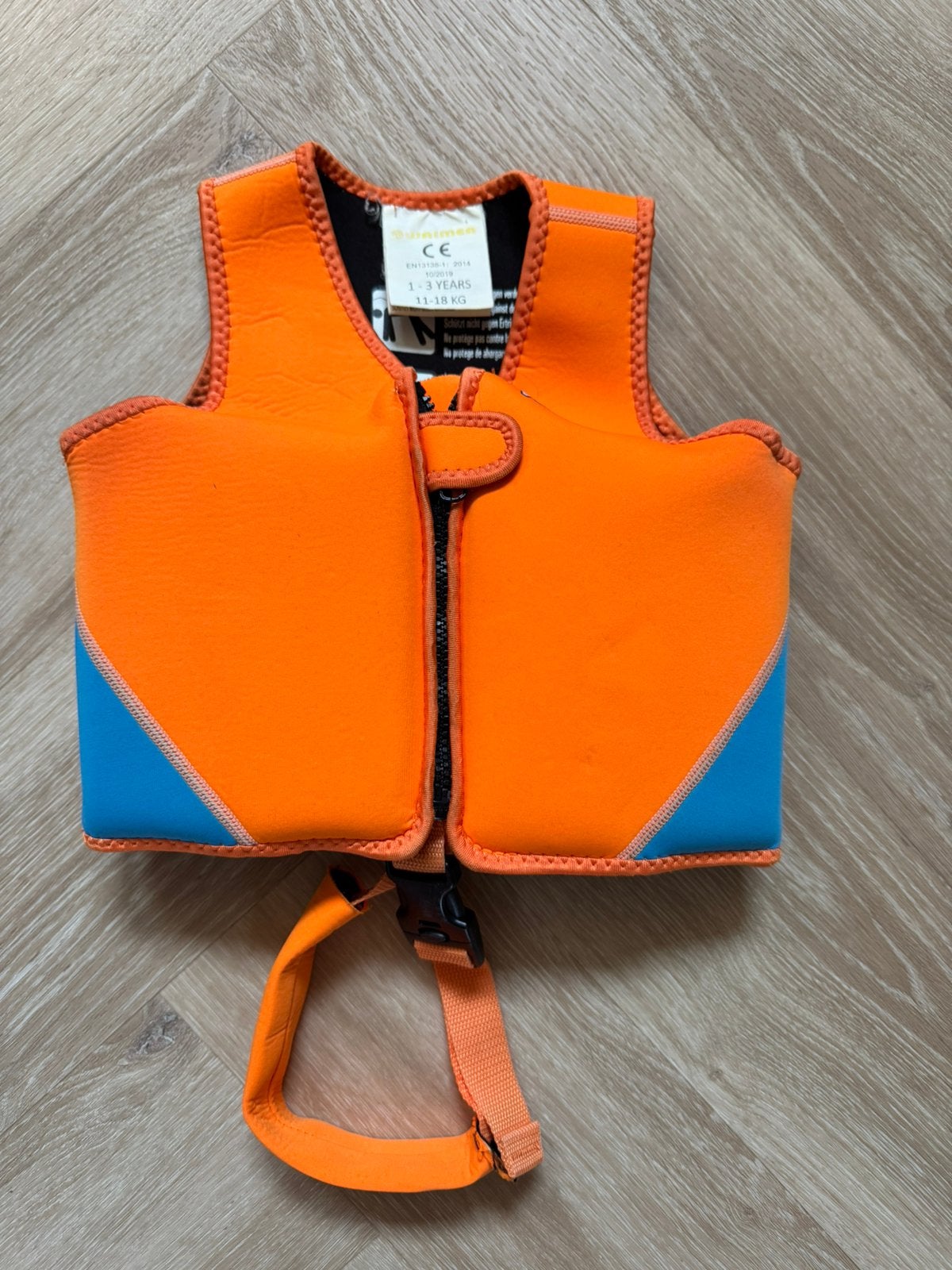 Zwemvest 1-3 jaar, 11-18 kg, Watersport en Boten, Watersportkleding, Ophalen of Verzenden, Zo goed als nieuw, Kind, Reddingsvest of Zwemvest