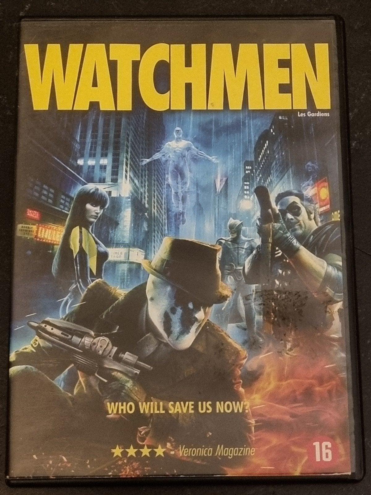 Watchmen DVD - Actiethriller met bovennatuurlijke elementen, Cd's en Dvd's, Vanaf 16 jaar, Actiethriller, Ophalen of Verzenden