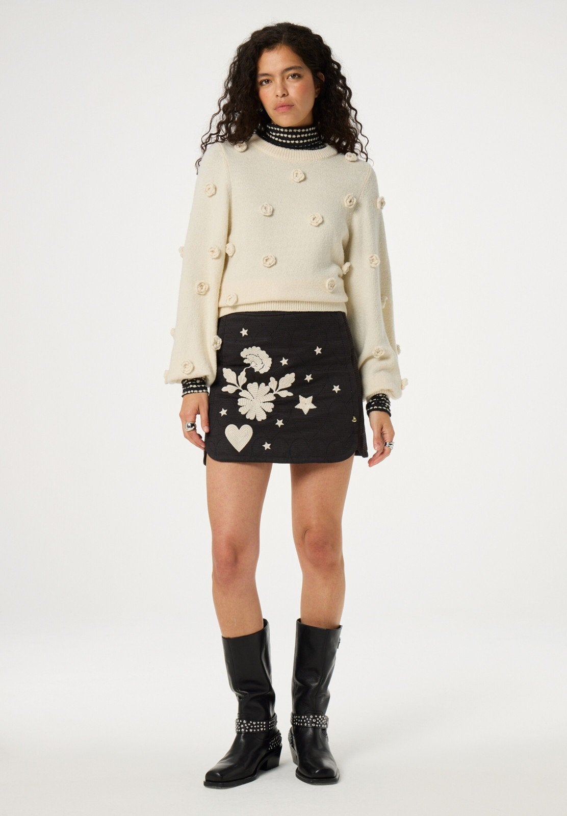 Fabienne chapot mini rok nieuw, Zwart, Maat 42/44 (L), Nieuw, Ophalen of Verzenden