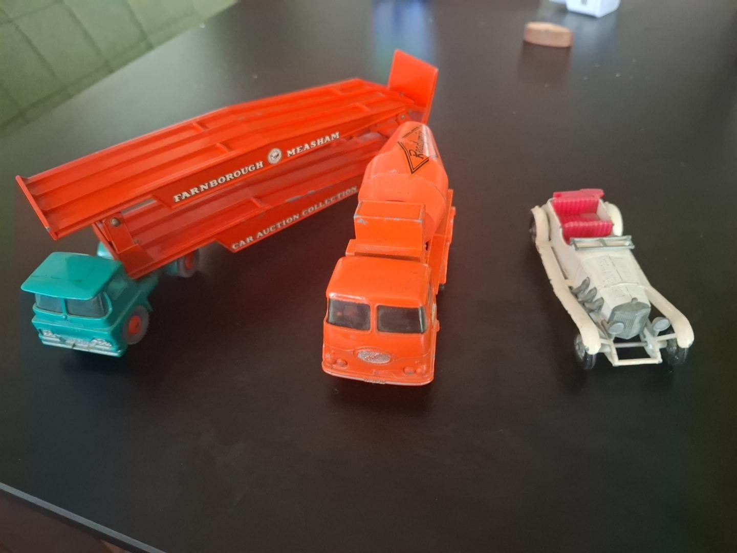 Drie originele Engelse Lesney/Matchbox modellen  jaren '60, Ophalen of Verzenden, Gebruikt, Auto, Matchbox