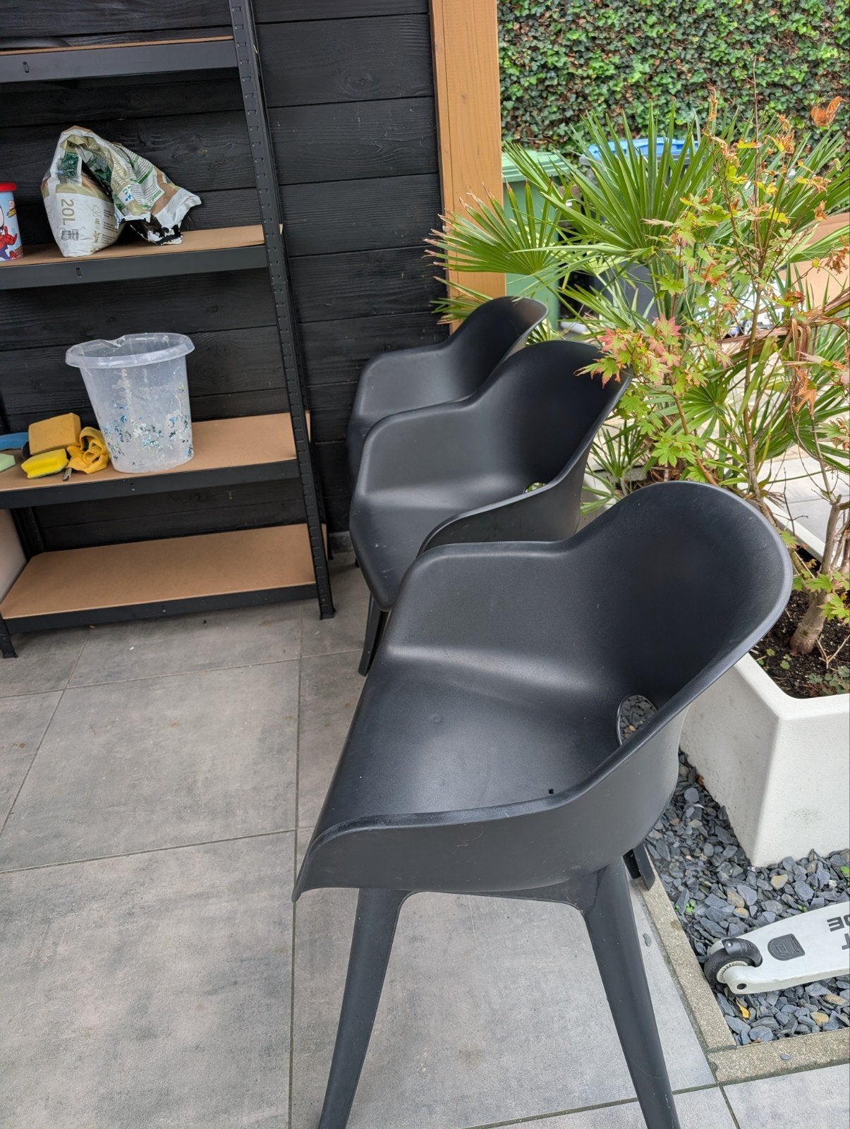 Tuintafel met 6 stoelen, Ophalen, Gebruikt, 6 zitplaatsen, Tuinset